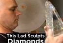 This Lad Sculpts Diamonds With Water