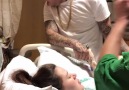 This lads reaction to childbirth... (Sound up for this )
