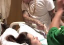This lads reaction to childbirth... (Sound up for this )