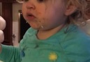 This little girls reaction to wasabi.. Just wait