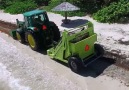 This machine helps keep our beaches litter free