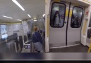 This man raced the Tube and filmed the whole thing