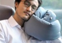 This pillow can get any shape to make you sleep wellAvailable here