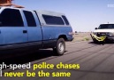 This police car bumper gadget helps catch suspects during high...