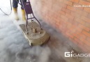 This pressure washing system is really hot.