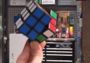 This Rubiks cube masterfully solves itself