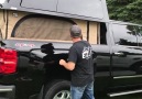 This topper helps transform your truck bed into a mini-camper.