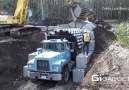 This unit is well suited for any retaining wall project.