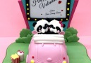 This Valentines Panda Cake is super adorable and cute By Zoe&fancy cakes