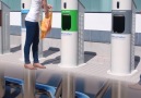 This waste collection system makes cleaning up trash fun