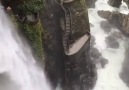 This waterfall in Ecuador looks insane