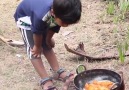 This 5-Year-Old Boy is cooking Chicken Legs Credit Little Chef Minnu -