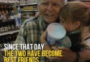This 4 Year Old Girl Became Best Friends With This Elderly Man