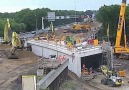 Timelapse: Inschuiven tunneldeel A12 Ede