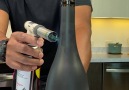 Tipsy Bartender - Opening a wine bottle with a Blowtorch!