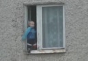 Toddler Filmed Balancing On Ledge Of Eighth Story Window