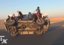 TRAFİKTE TEKER DEĞİŞTİREN ARAPLAR - WTF!!! AMAZING ARAB STYLE