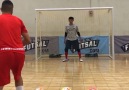 Training with the USA Mens Futsal goal keeper. Credit IT10 Soccer