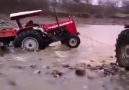 Traktörü çamurdan kurtarıyım derken