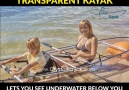 Transparent Kayak