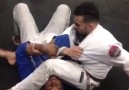 Triangle option when you can't get the armbar