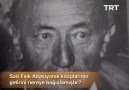 TRT Arşiv - Sait Faik Abasıyanık Facebook