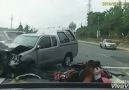 Truck Crashes Into Women On Scooters!