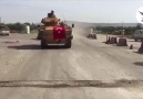 TSKya ait tanklar Afrin merkeze girdi.