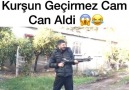 Tüh be kurşun geçiriyormuş.Instegram videomuz (yotube sayfamız