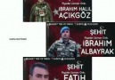 Tüm şehitlerimizi saygıyla ve minnetle... - Türk Askeri Mehmetçikler