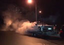 Turbo V8 BMW burnout