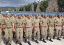 Türk Askerleri yemin törenine Mehter marşı ile hazırlandı
