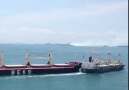 Türk gemisi Singapur boğazında çatıştı !