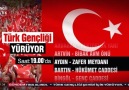 Türk Gençliği Şehide Saygı, Teröre Lanet İçin Yürüyor...