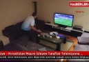 Türkiye - Hırvatistan Maçını İzleyen Taraftar Televizyonu Parç...
