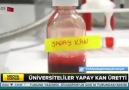 Türk öğrenciler Yapay kan üretti
