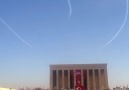 Türk Yıldızları Anıtkabir'de ATATÜRK anısına "Kalp" Çizdi