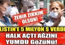 Türk - Zehir Zıkkım Olsun! Filistin&5 Milyon Dolarlık Yardım Halkı Çileden Çıkardı!