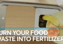Turn food waste into fertilizer in a day.