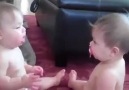 Twin Babies Fight Over Pacifier