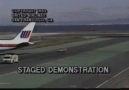 Uçağın motor basıncı arabayı uçurdu!
