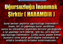 UĞURSUZLUĞA İNANMAK ŞİRKTİR