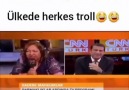 Ülkede herkes troll D