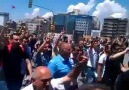 Ülkücüler Gezi Parkına Tayyip şaşırma sabrımızı taşırma sloganıyl