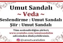 Umutsandalı - VEDA - AşK ŞiiRLeRi