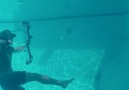 Underwater Archery!