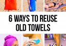 6 unique and handy things you can make from old towels. bit.ly2vlCK4I