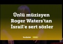 Ünlü müzisyen Roger Waterstan İsraile sert sözler