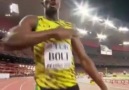 Usain Bolt Does LeBron James' Signature Celebration!