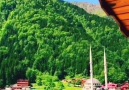 Uzungölden güzel bir manzaraMutlu Akşamlar